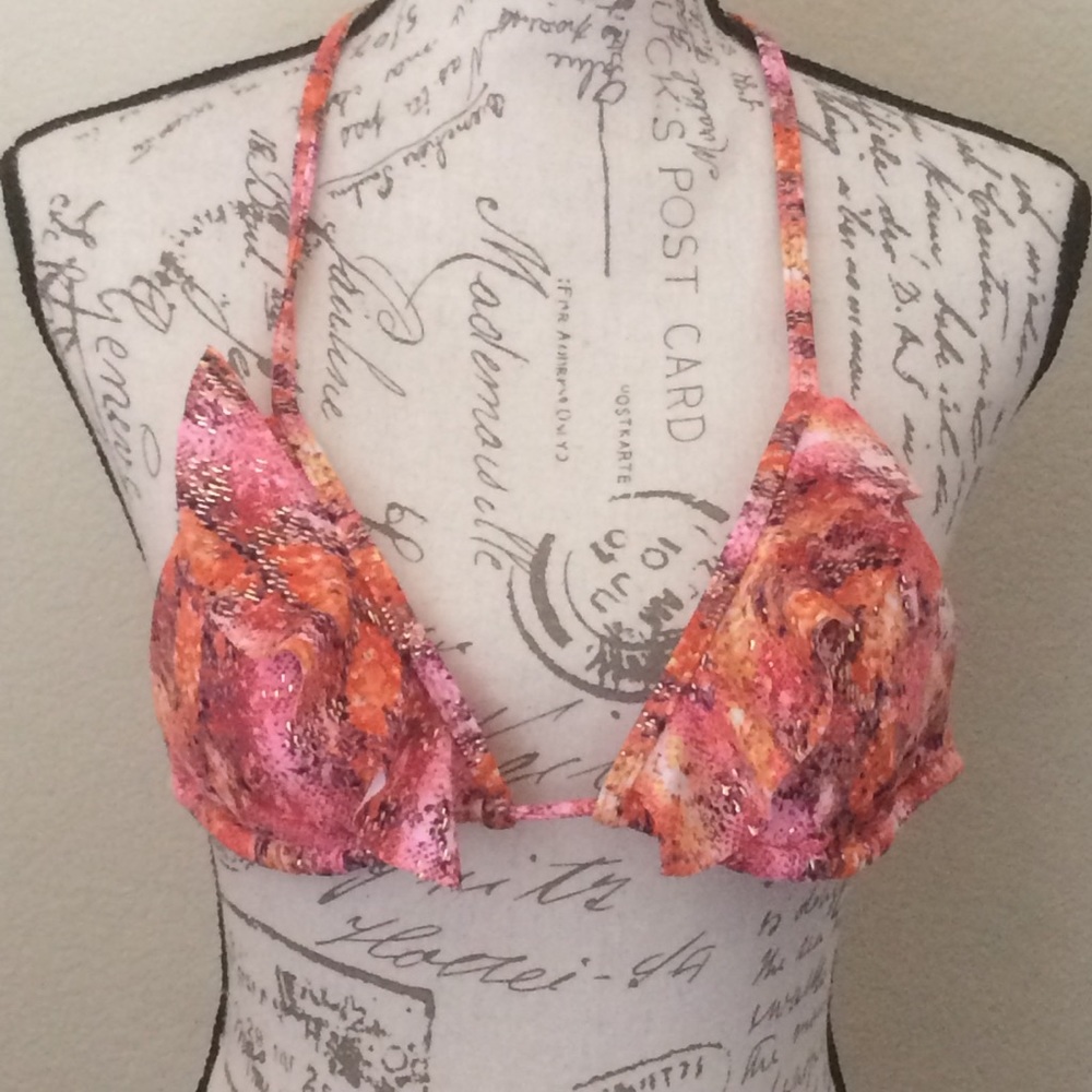 Victoria’s Secret Snake Skin Style Bikini Top